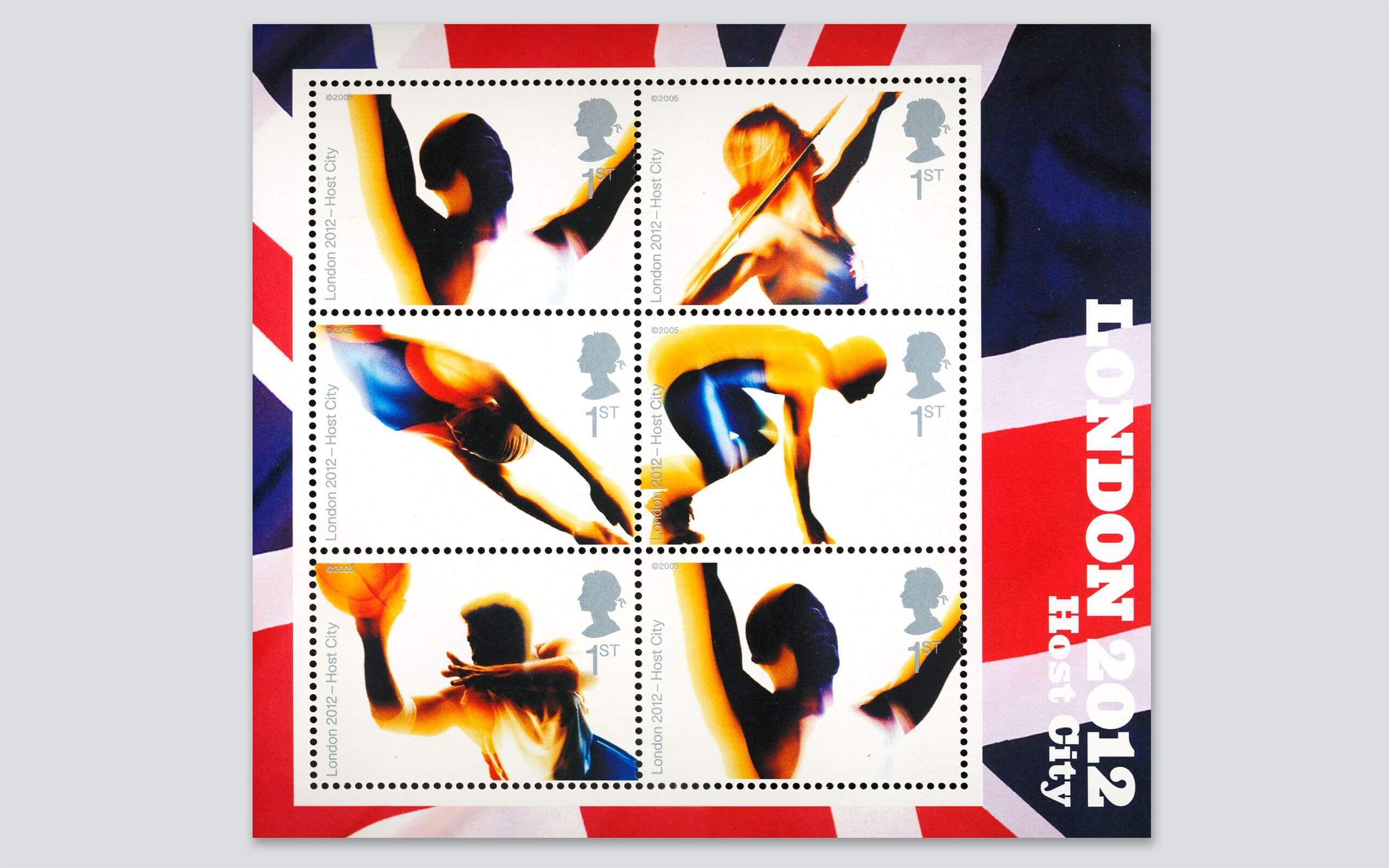 Royal Mail Olympic stamps 2012