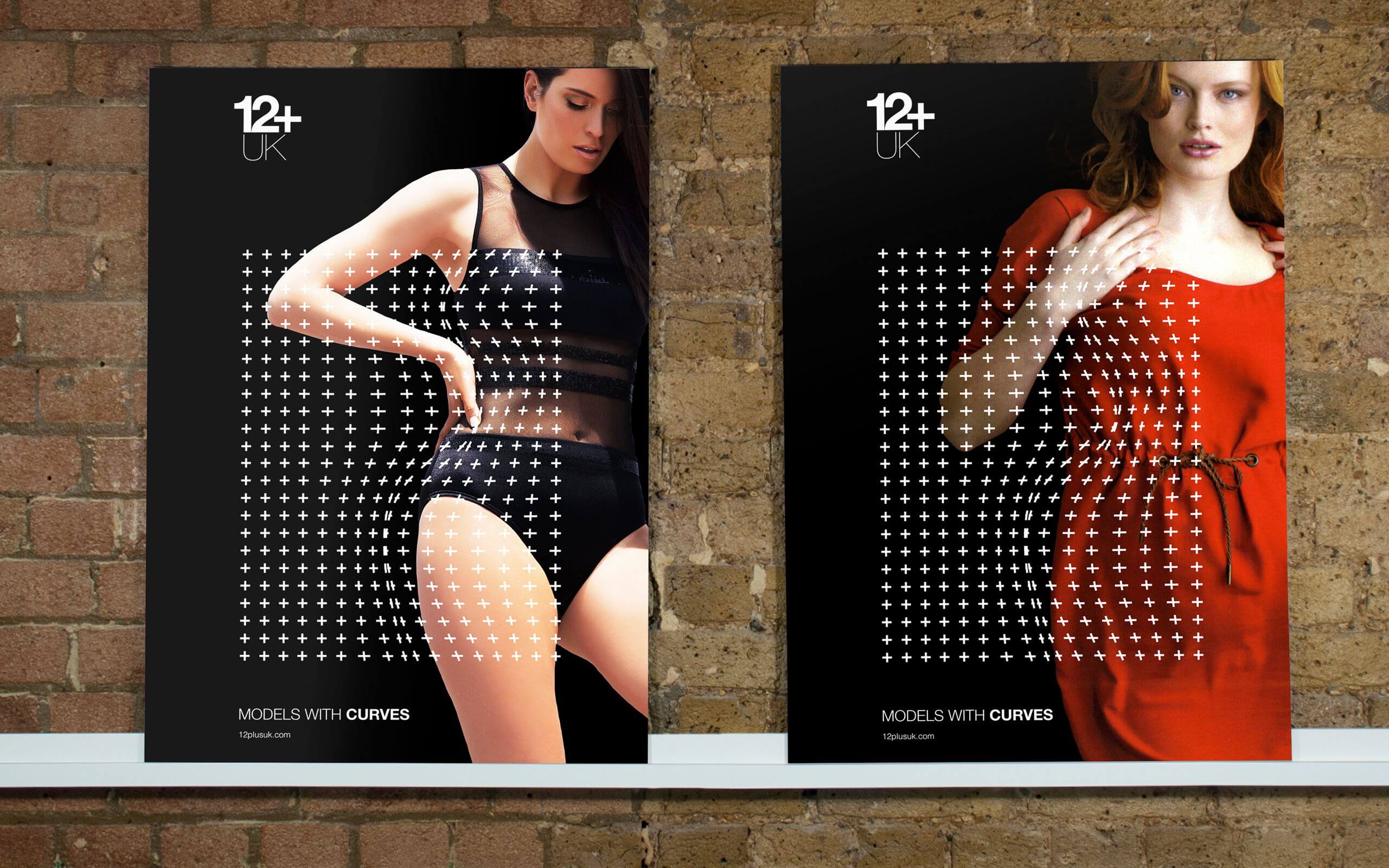 12+ UK model agency posters