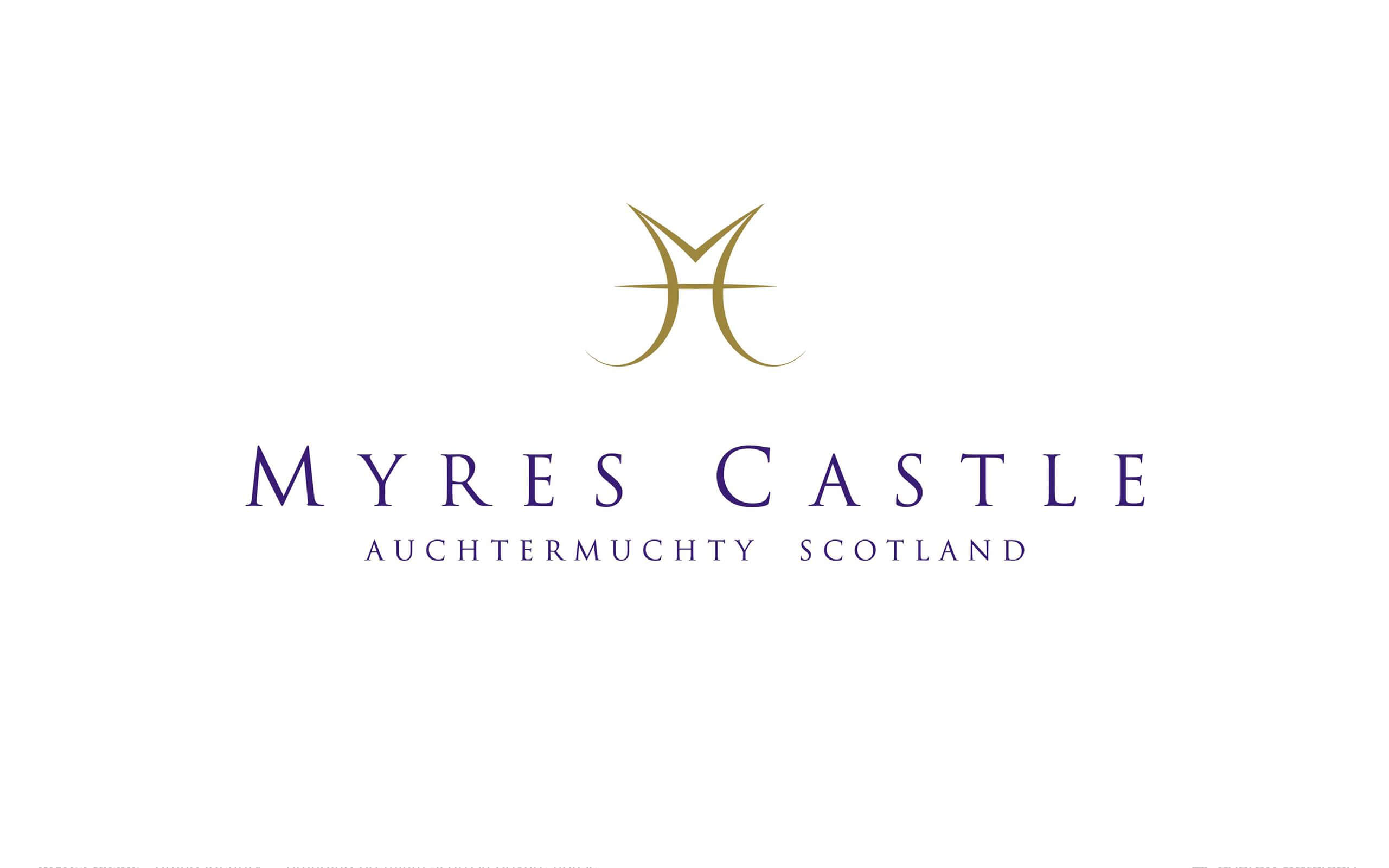 Myres Castle Scotland logo