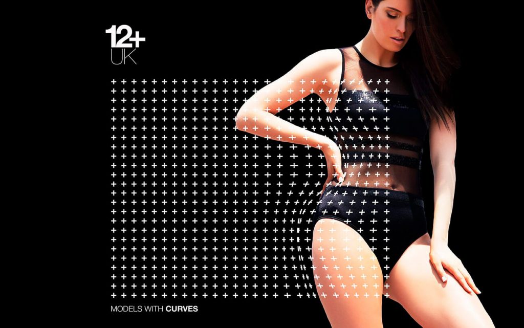 12+ UK Model agency brand visual