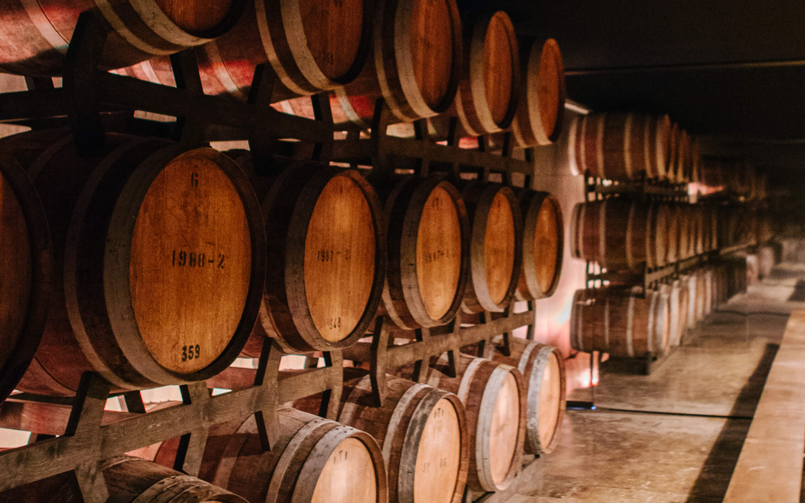 Cognac barrels Hennessy