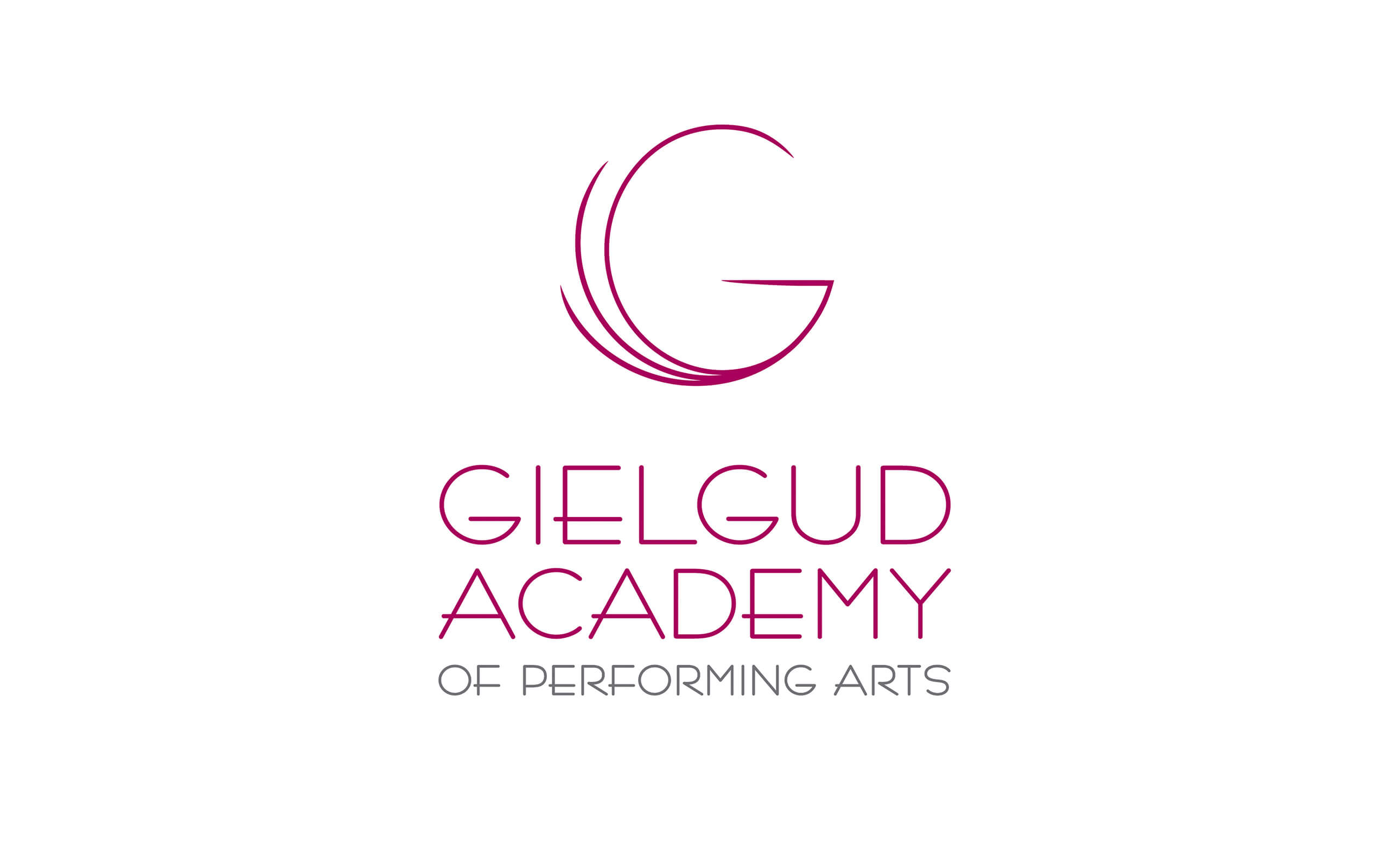 Gielgud Academy of performing arts logo