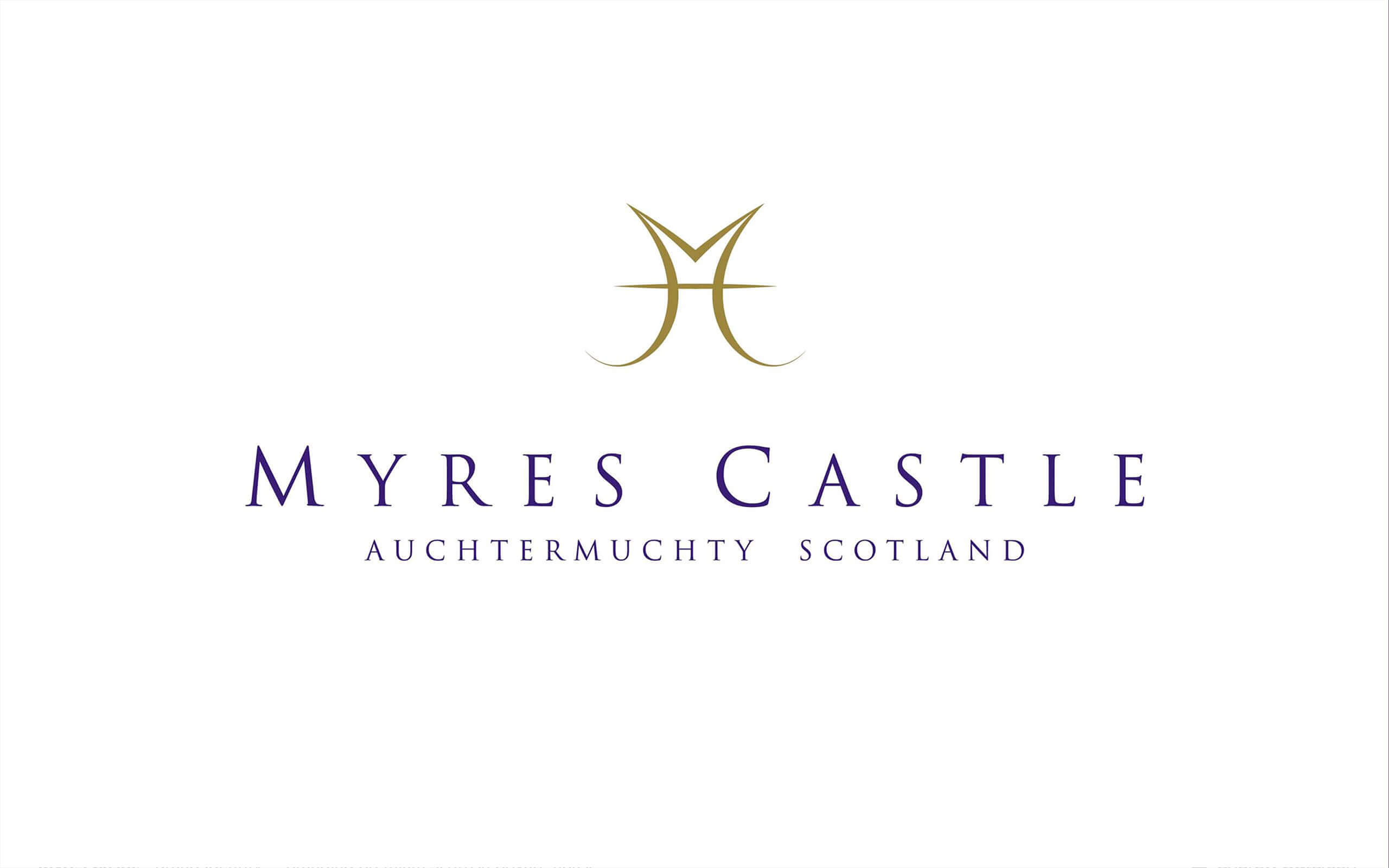 Myres Castle Scotland brand logo